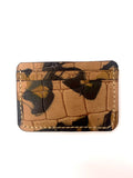 Vintage Camel Crocodile Card Holder