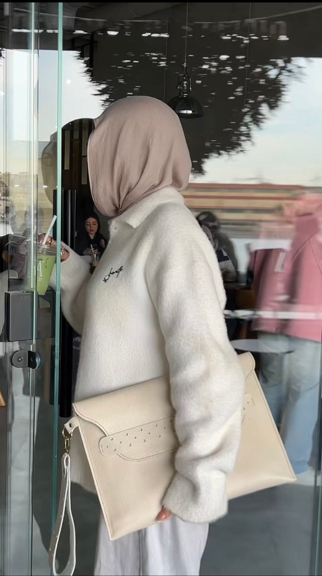 Elise Leather Laptop Sleeve