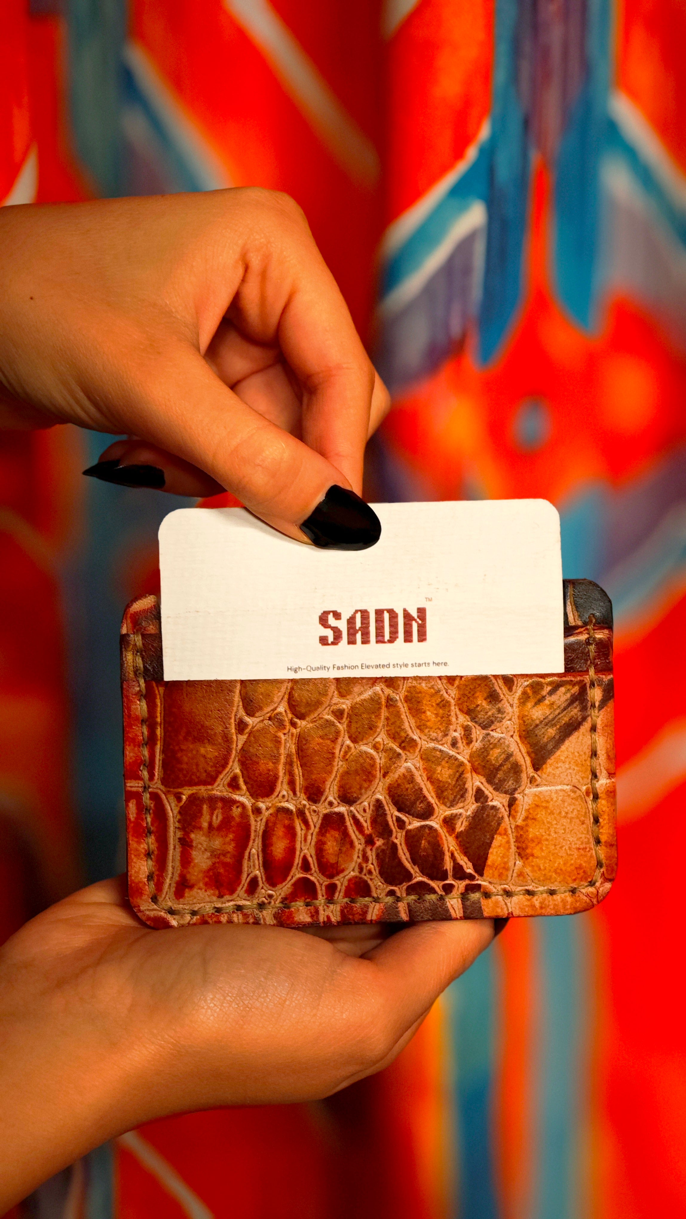 SADN Chameleon cardholder Special Edition