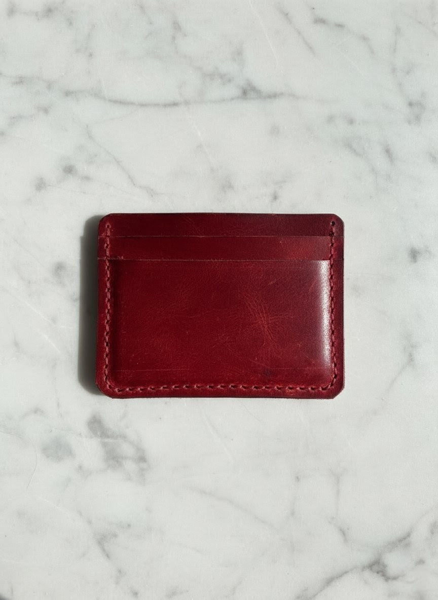 SAND Burgundy Cardholder